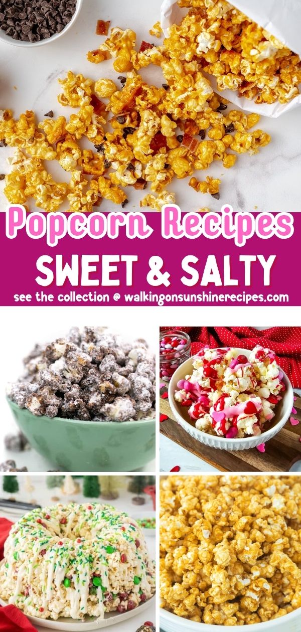 Popcorn Recipes Sweet and Salty