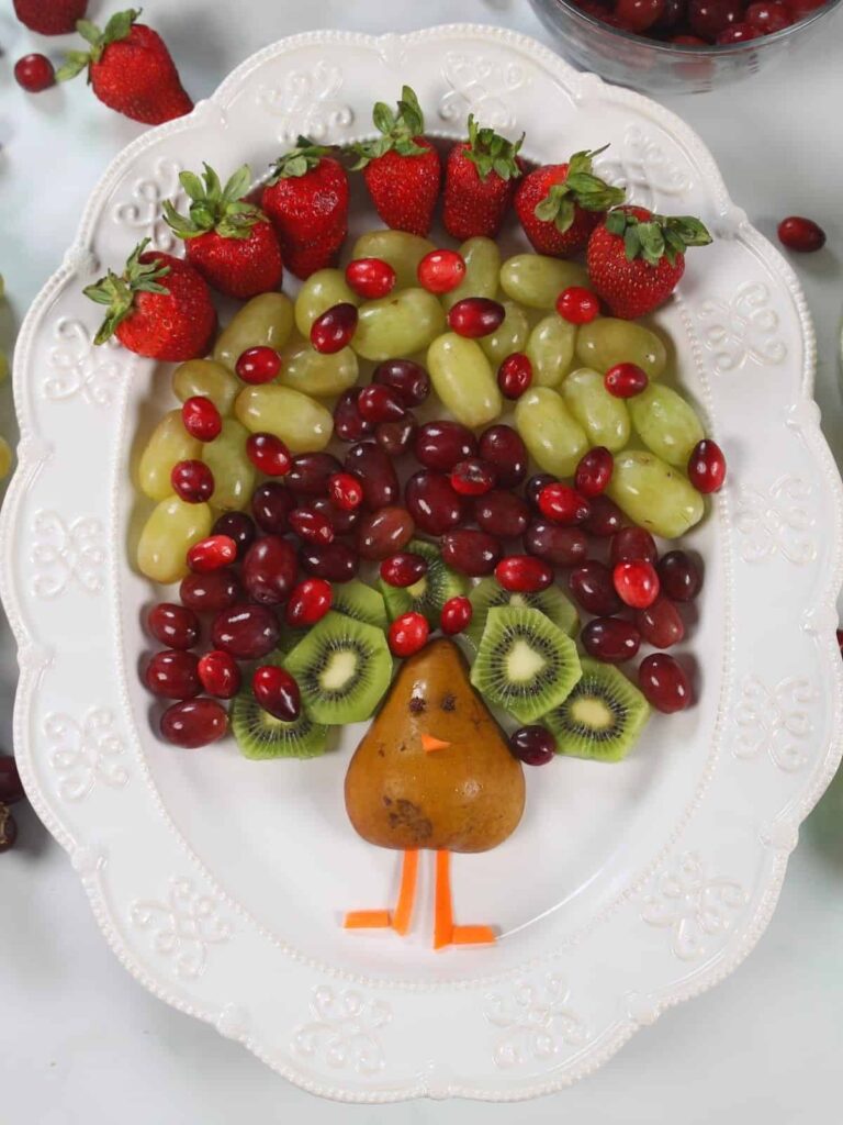 Turkey Fruit Platter