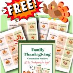 Pinterest Conversation Cards for Thanksgiving Family Edition.