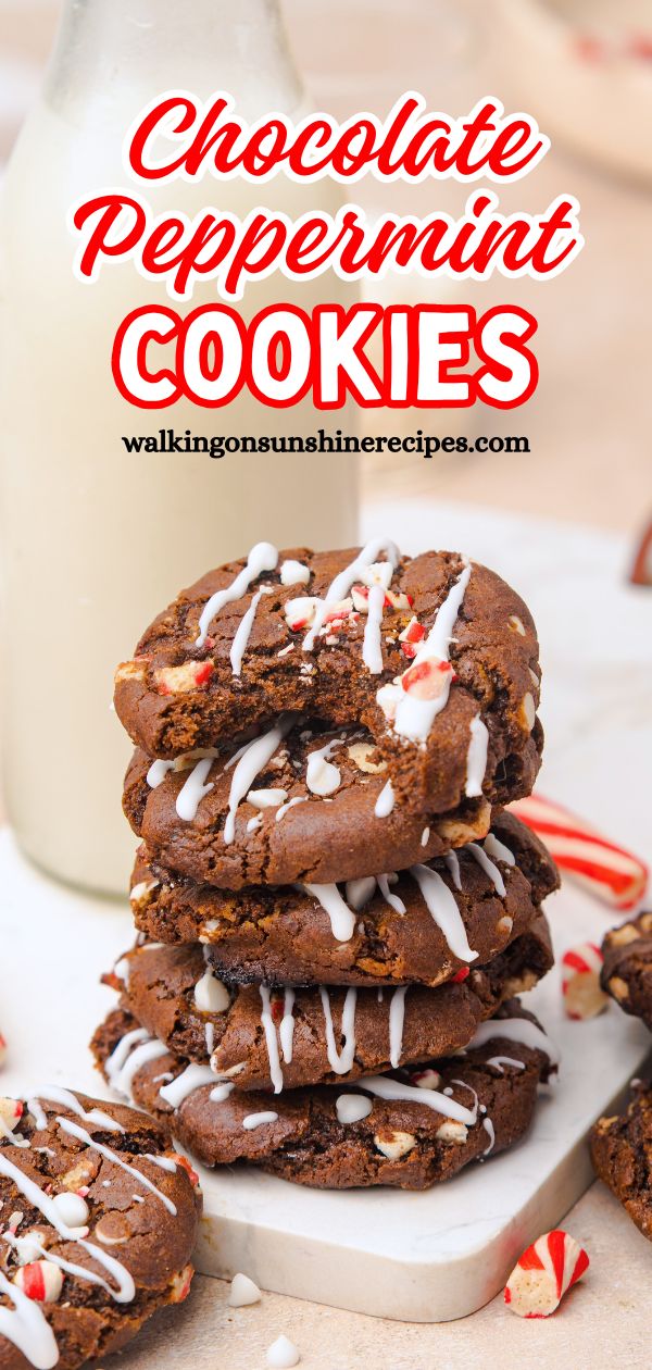 Chocolate Peppermint Cookies Pin.
