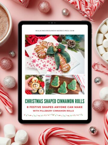 featured photo of christmas cinnamon roll ebook.
