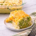 Chicken Rice Casserole with Broccoli.