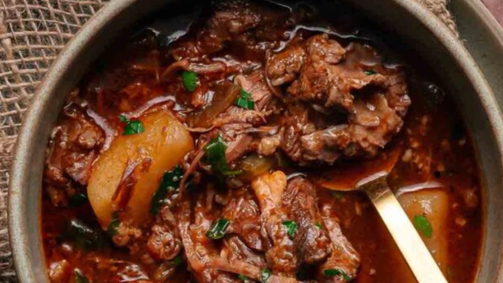 Soup loaded with tender oxtails, hearty vegetables, and a deep beef flavor that develops all day.