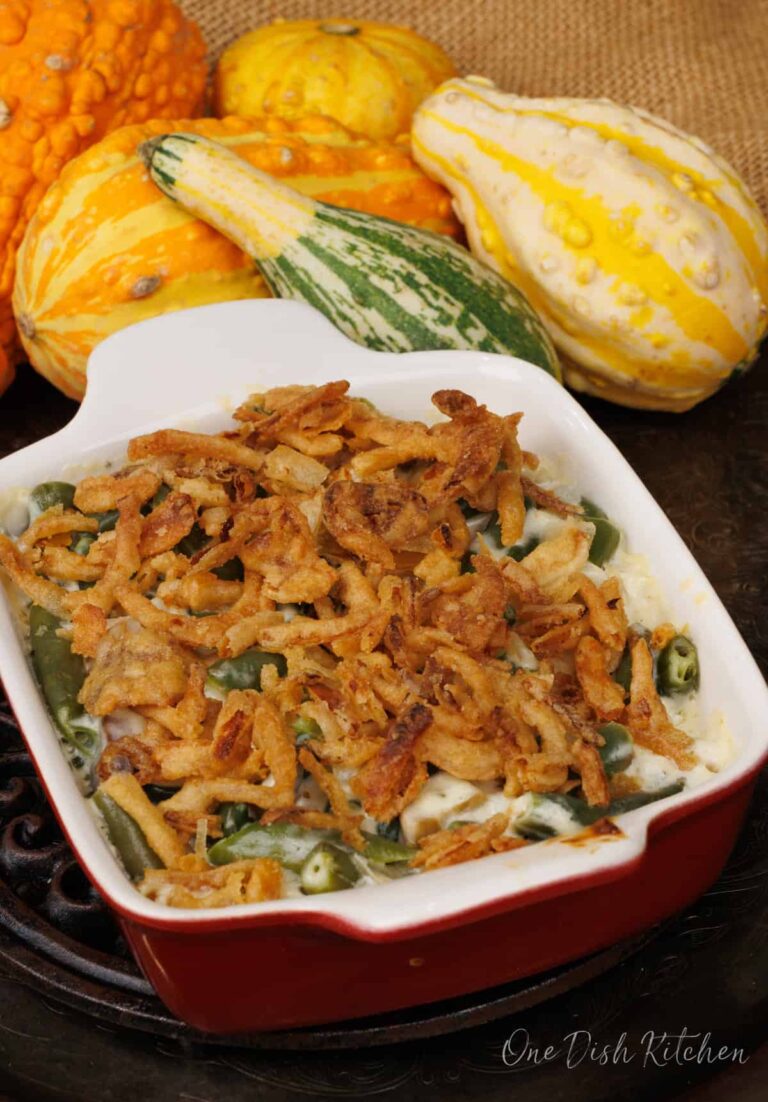 Small Green Bean Casserole