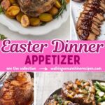 Easy Easter dinner ideas featuring ham, lamb, roast chicken, and pot roast recipes.