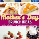 Easy brunch dessert ideas including no-bake treats, coffee cakes, muffins, and fruity desserts perfect for Mother’s Day or spring brunch.